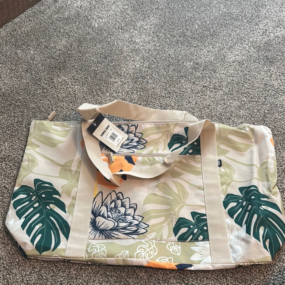 Reef Floral Tote Bag